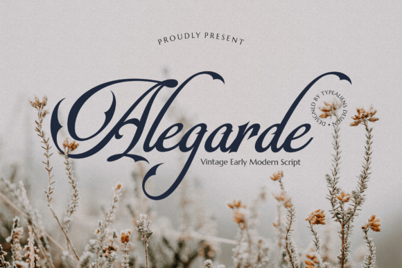 Alegarde: A Timeless Script Font