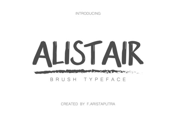 Alistair: A Script Font for Real-World Design