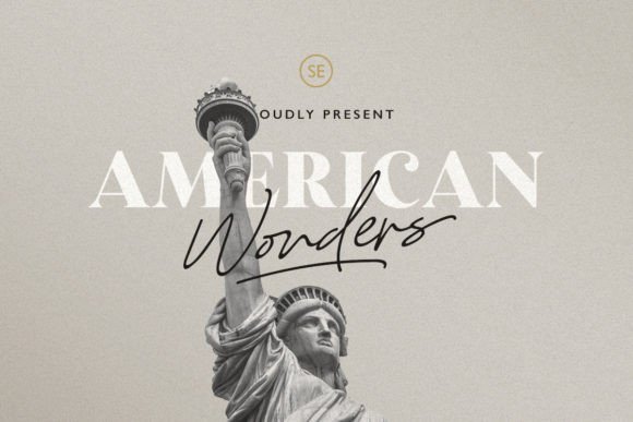 American Wonders: Bold & Beautiful Fonts