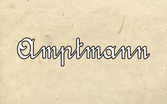 Amptmann Script: Elegant Font for Creative Projects