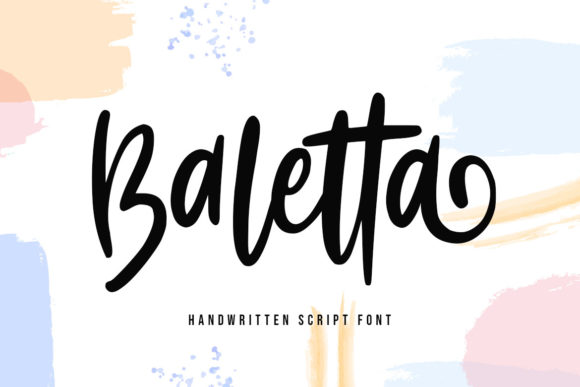 Baletta Script: A Graceful Display Font