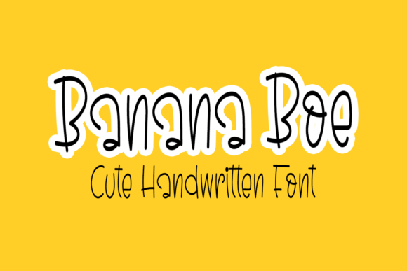 Banana Boe Font for Web Design