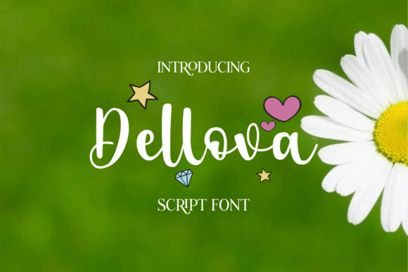 Dellova: A Handwritten Font for Creative Campaigns