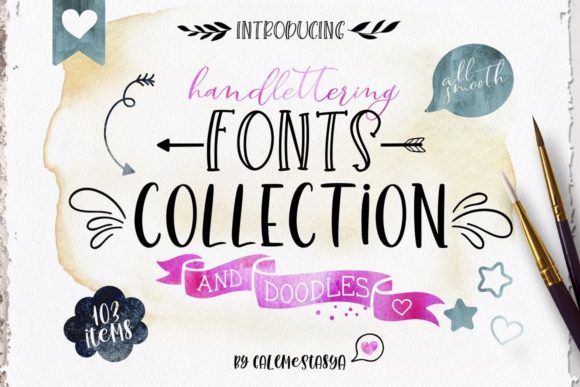 Handlettering Fonts for Creative Marketing
