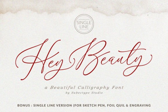 Hey Beauty: A Font That Elevates Your Brand