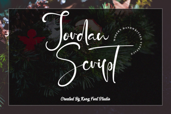 Jordan Script: A Handwritten Font for Creative Projects