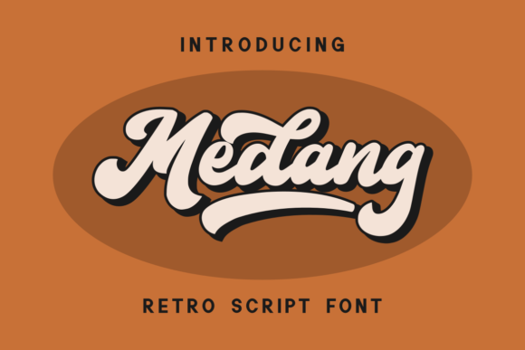 Medang: Retro Script Font for Web Design
