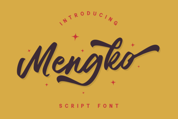 Mengko: A Bold Script Font for Campaigns