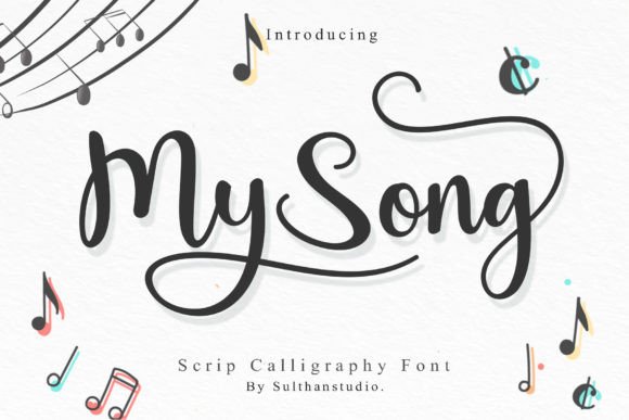 My Song: A Handwritten Font for Creative Web Design