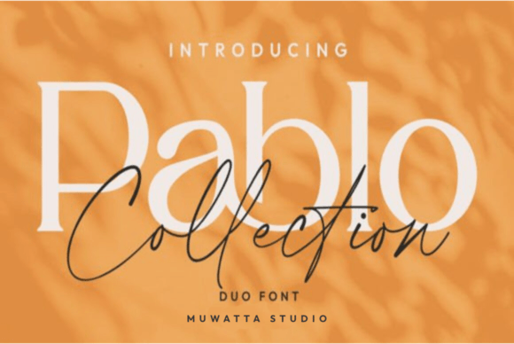 Pablo Duo: A Luxurious Font Pair