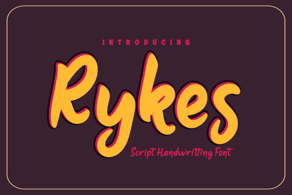 Rykes: A Magical Font for Web Design