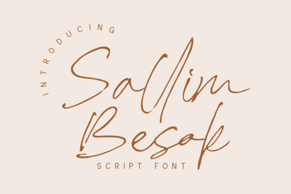 Sallim Besok Font for Web Design