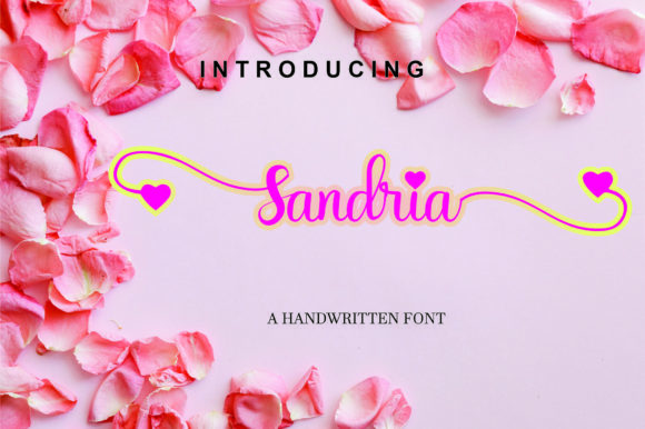 Sandria: A Script Font for Campaign Design