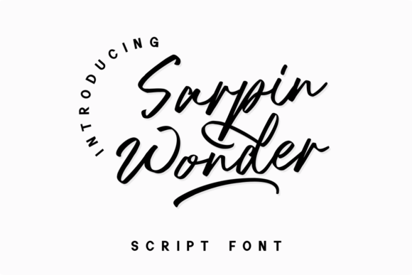 Sarpin Wonder: A Dazzling Script Font