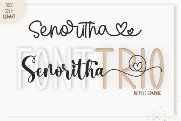 Senoritha: A Charming Typeface for Creative Projects